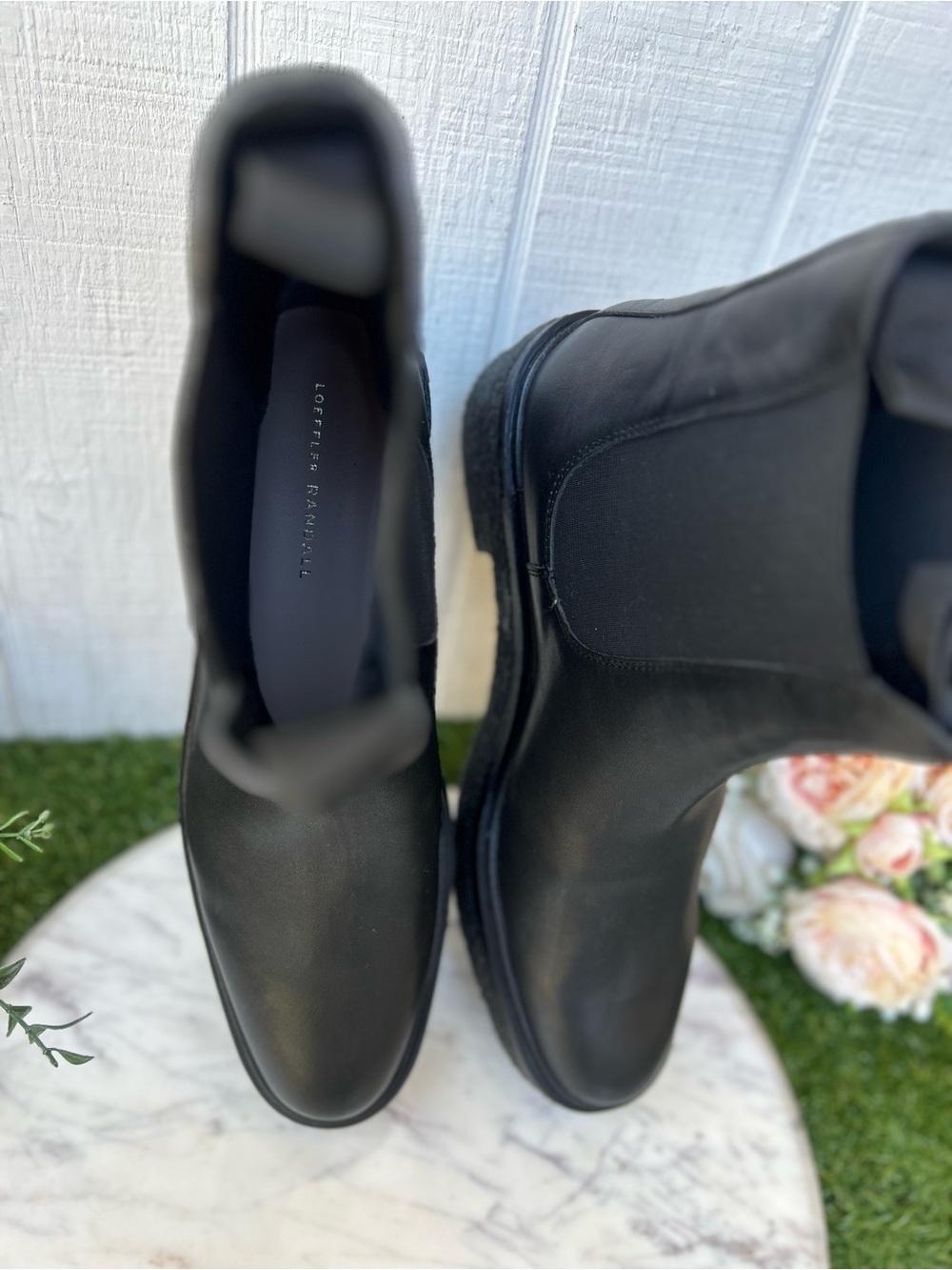 Loeffler Randall
Reggie Rubber Sole Chelsea Boots black 
$450 Sz  11.5 US 11 new - Picture 14 of 16